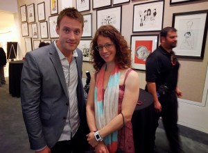 Sean Hemeon and I, in someone else's #throughglass pic.